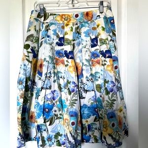 Talbots Aline Pleated Skirt